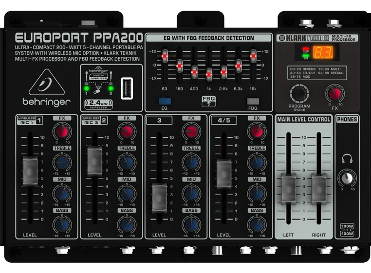 Behringer EUROPORT PPA200 